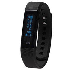 Pulsera reloj deportiva denver bfh - 15 negro 0.87pulgadas -  bluetooth -  fitnessband