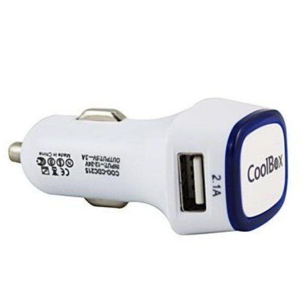 Cargador coolbox para coche - mechero 5v - 2 x usb 3 Cargador coolbox para coche - mechero 5v - 2 x usb 3.1a