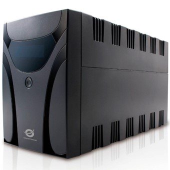 Sai conceptronic 600w 1200va 6 shucko + iec proteccion puerto lan