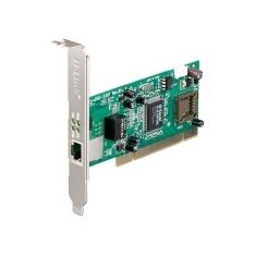 Tarjeta de red d - link pci 10 - 100 - 1000 mbps. incluye perfil bajo lp low profile