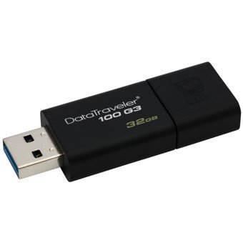 Memoria usb 3 Memoria usb 3.0 kingston 32gb datatraveler 100 g3 negro