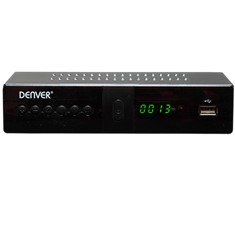 Receptor tdt denver dtb - 133 -  usb - dvb - t2 -  hdmi -  coaxial -  dc - in -  rf - input