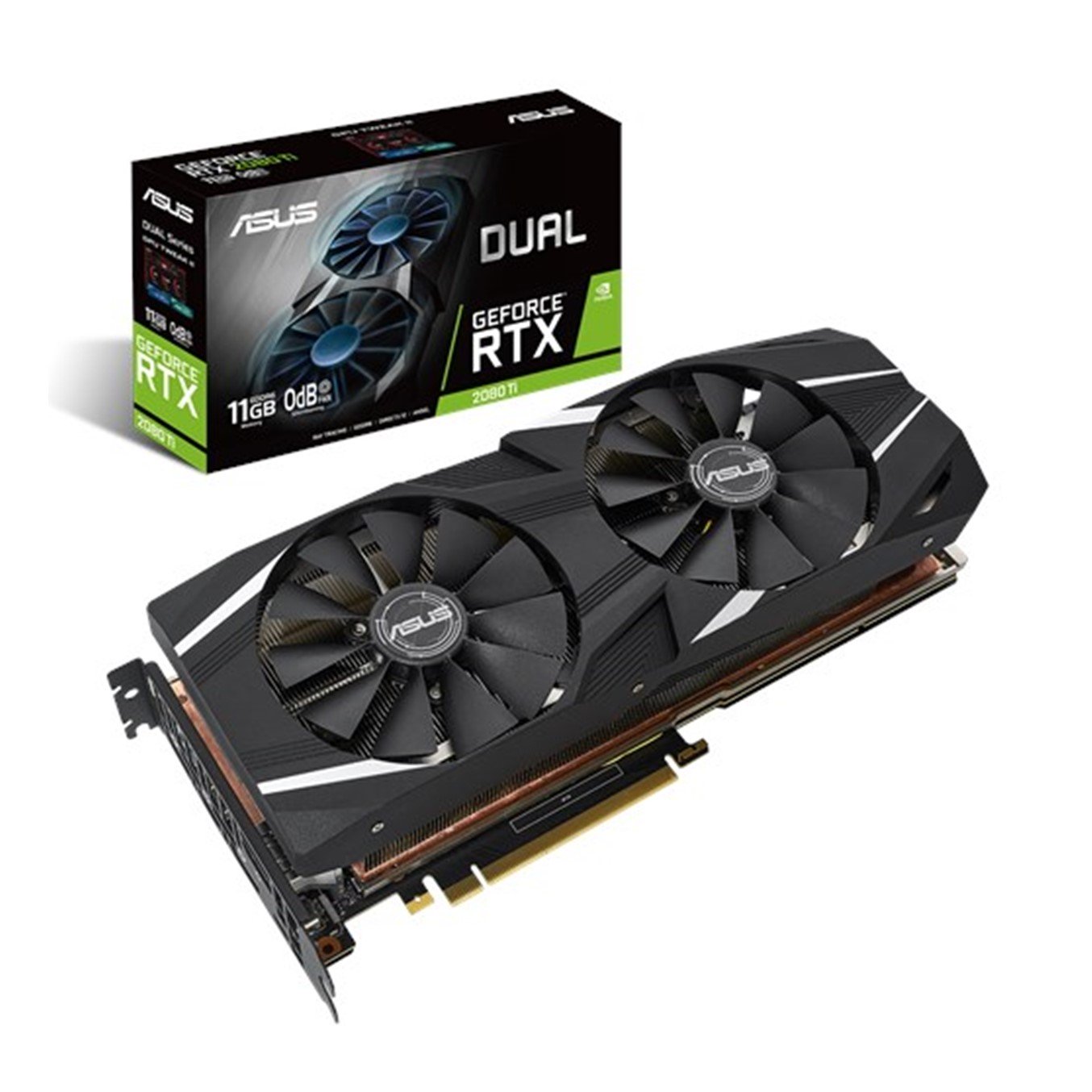Tarjeta grafica asus nvidia dual - rtx2080ti - 11g 11gb gddr6 hdmi display port