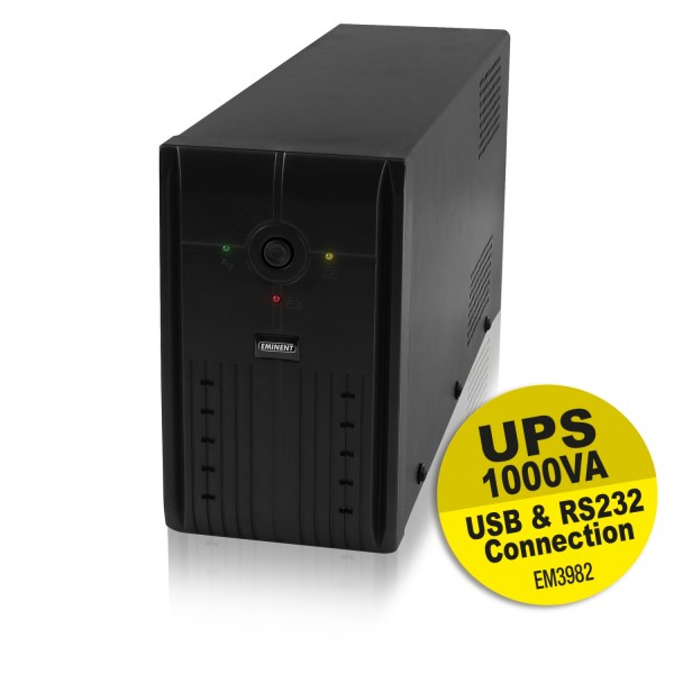 Sai eminent ups 1000va - 600w -  rs232 + usb