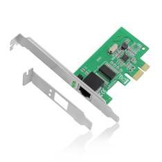 Adaptador de red pci - e eminent 10 - 100 - 1000 mbps soporte de perfil bajo incluido