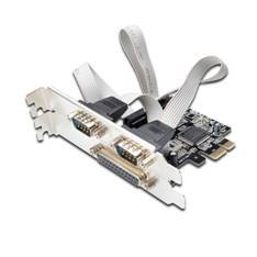 Tarjeta ewent combo serie & paralelo pci express 2+1 puertos