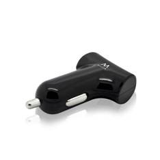 Cargador usb ewent para coche -  2 puertos -  21w -  negro