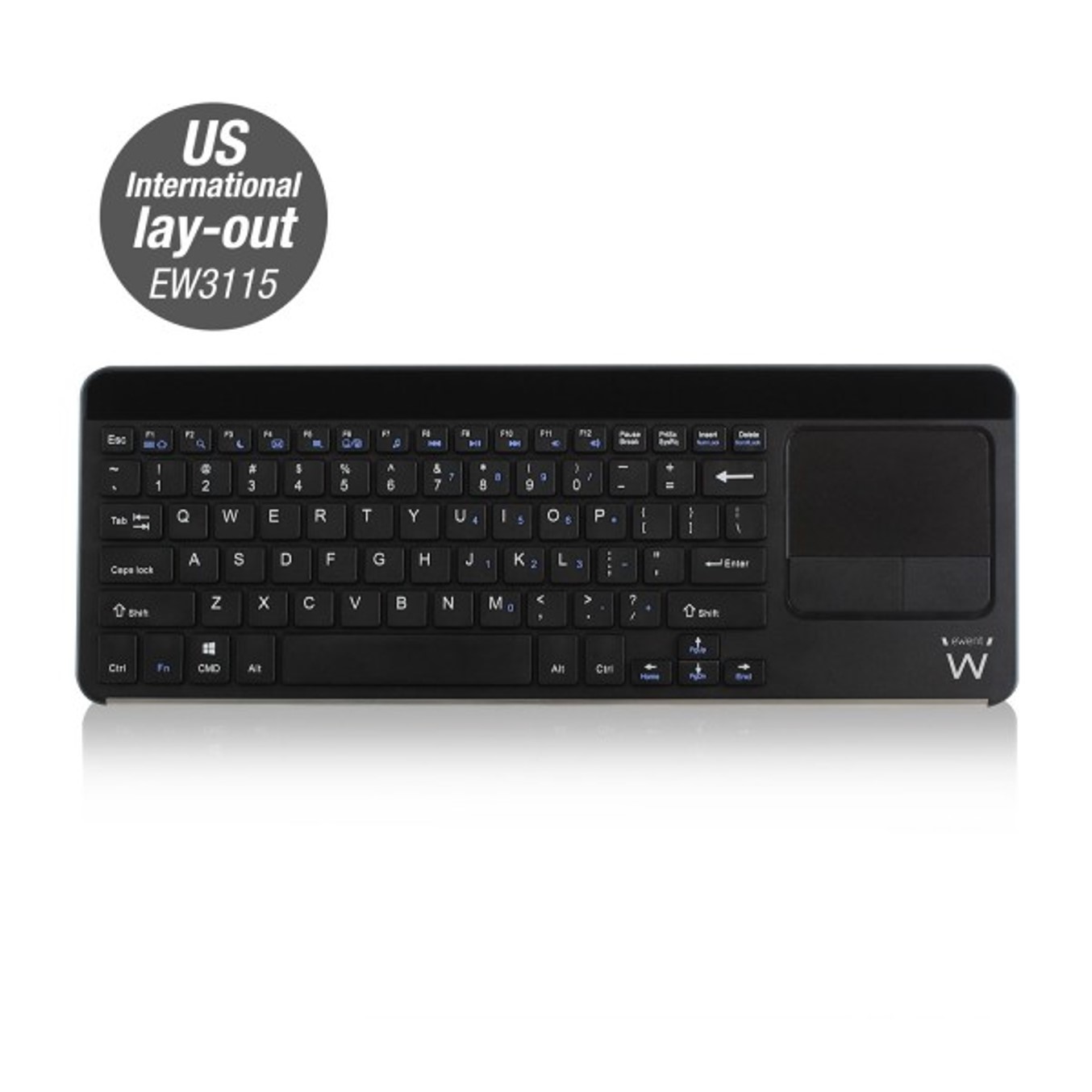 Teclado inalambrico ewent ew3115 para smart tv