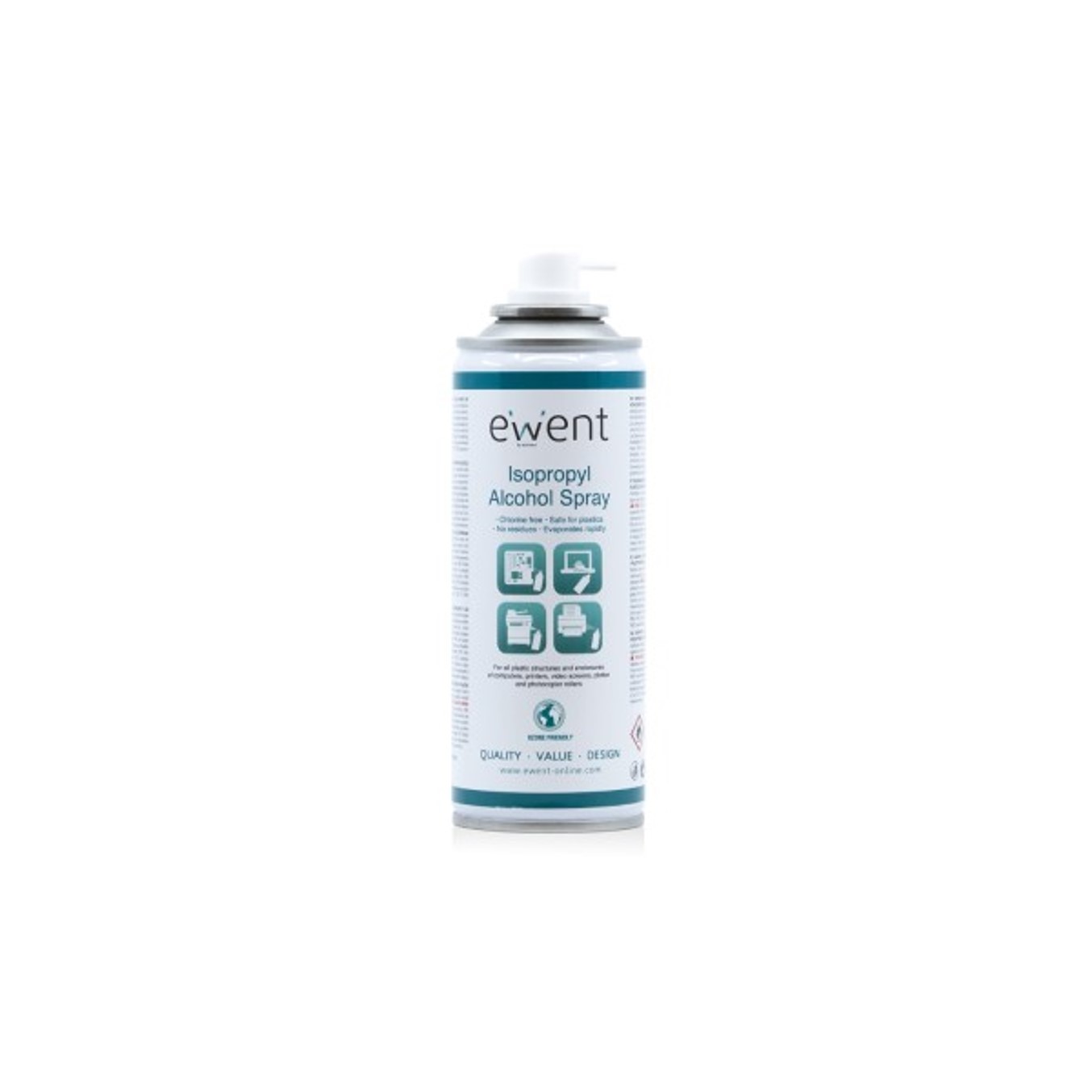 Limpiador de alcohol isopropilico ewent 200ml - uso vertical 1 Limpiador de alcohol isopropilico ewent 200ml - uso vertical
