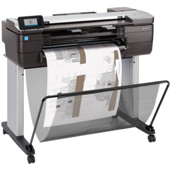 Plotter hp designjet t830 a1 24pulgadas - 2400ppp - 1gb - usb - red - wifi - wifi direct
