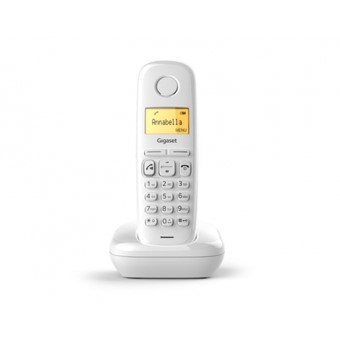 Telefono fijo inalambrico gigaset a270 blanco 80 numeros agenda -  10 tonos