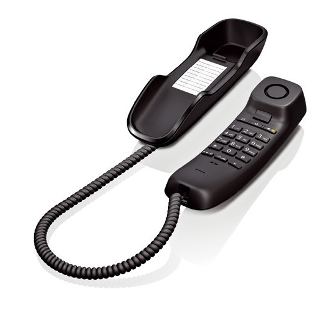 Telefono fijo gigaset da210 negro 3 tonos