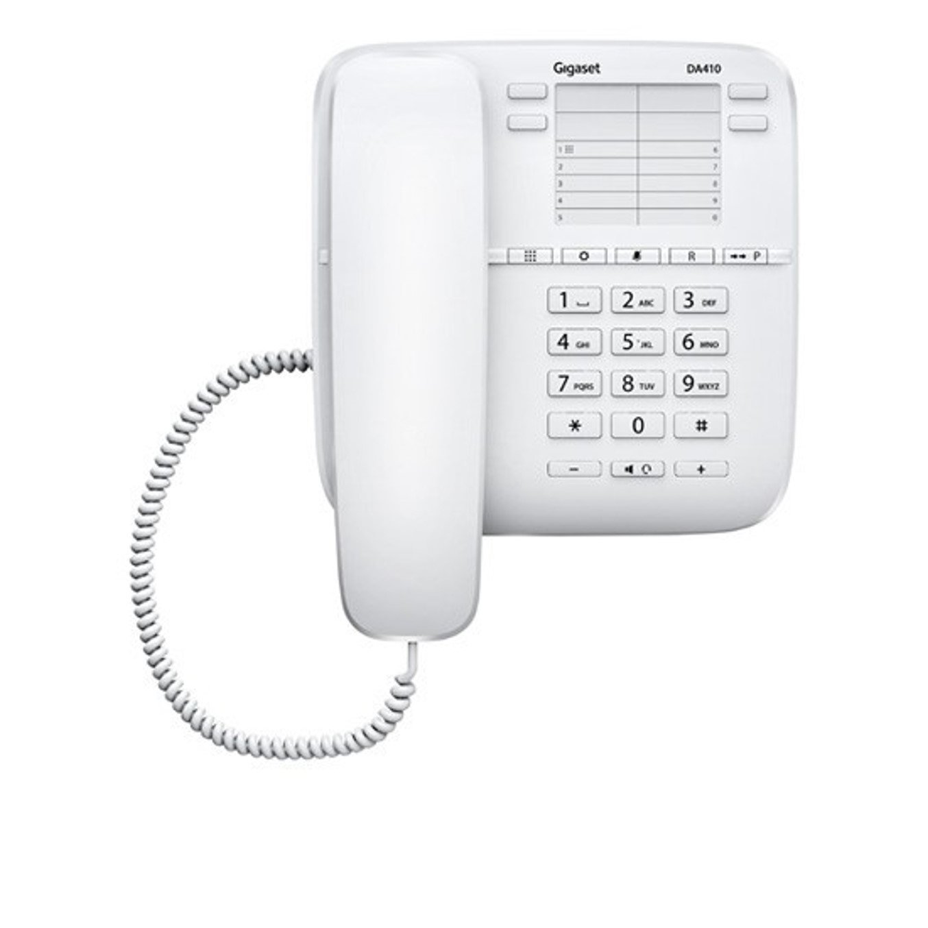 Telefono fijo gigaset da310 blanco 3 tonos