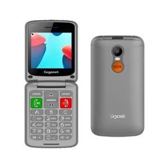 Telefono movil gigaset gl590 gris para mayores