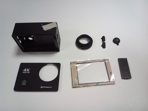Repuesto housing completo camara phoenix phxsport4k