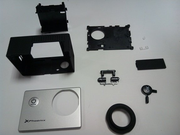 Repuesto housing completo camara phoenix phtravelercam