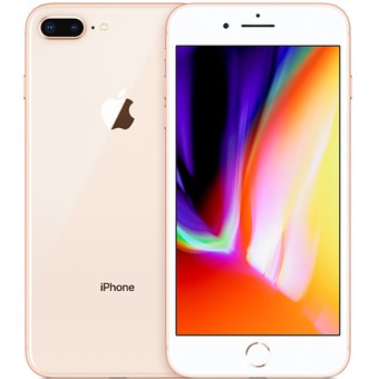 Telefono movil smartphone reware apple iphone 8 plus 64gb gold - 5.5pulgadas - lector huella - reacondicionado - refurbish - grado a+