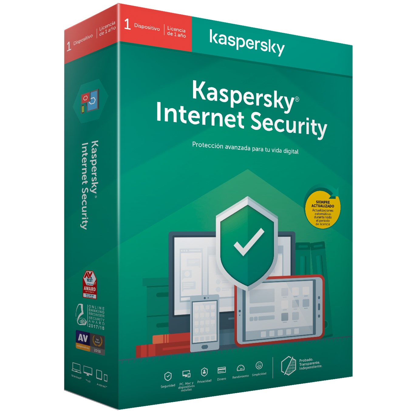 Antivirus kaspersky kis 2020 multi dispositivo 1 licencia