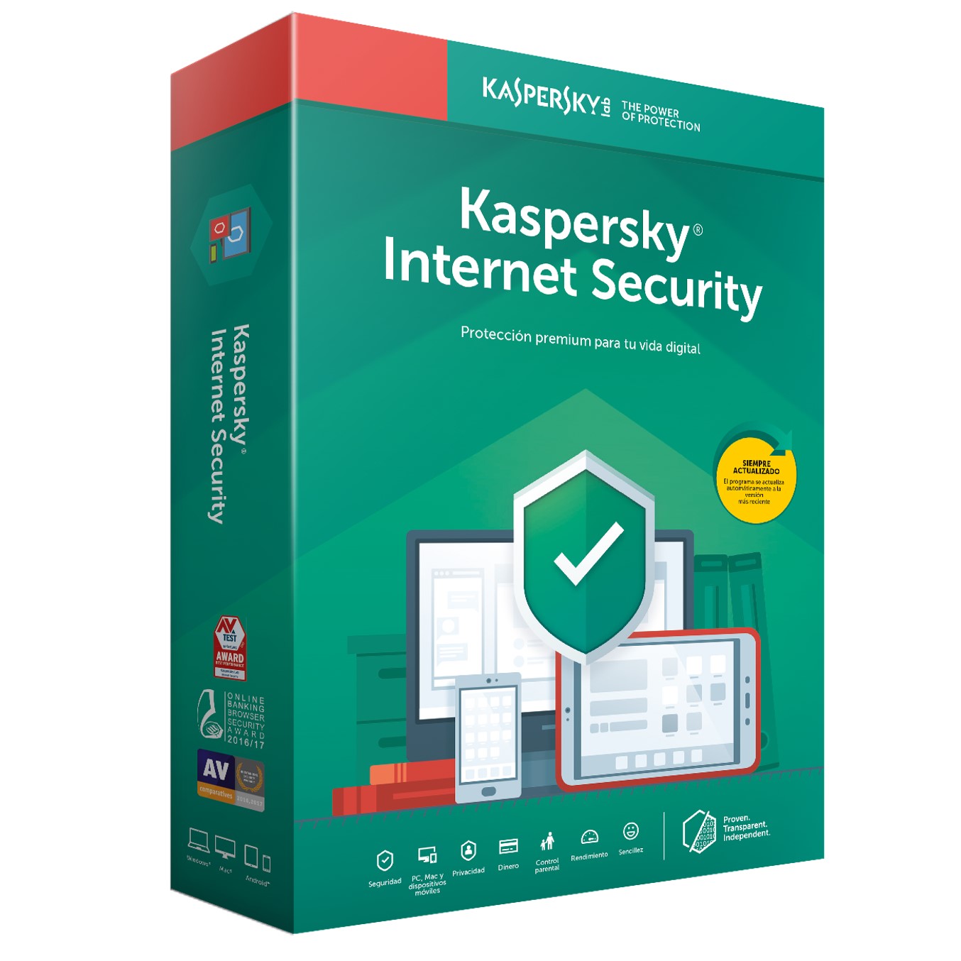 Antivirus kaspersky kis 2019 multi dispositivo 3 licencias