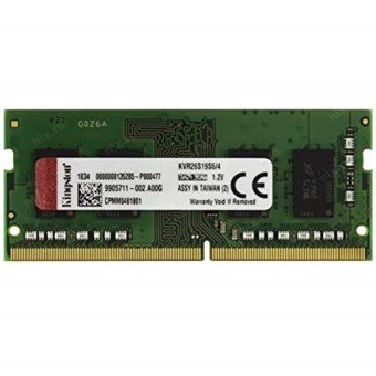 Memoria ddr4 4gb kingston - 2666 mhz - pc4 - 21300 - cl19 so - dimm - no ecc 1 Memoria ddr4 4gb kingston - 2666 mhz - pc4 - 21300 - cl19 so - dimm - no ecc