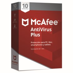 Antivirus mcafee antivirus plus 2019 10 dispositivos 1 Antivirus mcafee antivirus plus 2019 10 dispositivos