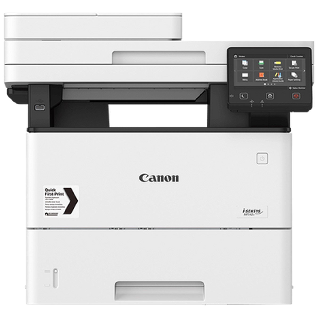 Multifuncion canon mf542x laser monocromo i - sensys a4 - 43ppm - wifi - wifi directo - duplex todas las funciones - bandeja 550 hojas - adf 50 hojas - usb