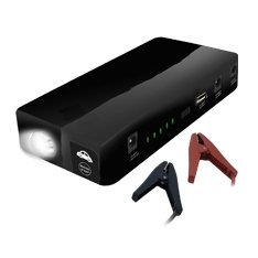 Arrancador de emergencia bateria coche -  bateria portatil powerbank 12000 mah  phoenix phjumpstarter para vehiculos hasta 3l - cargador ordenador portatil incluye 8 conectores - dispositivo usb