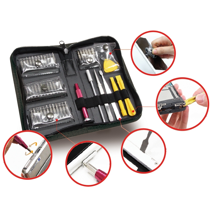 Kit de reparacion de dispositivos electronicos universal phoenix phtoolphone telefonos - smartphone - tablet - - portatiles - monitores incluye 51 herramientas 1 Kit de reparacion de dispositivos electronicos universal phoenix phtoolphone telefonos - smartphone - tablet - - portatiles - monitores incluye 51 herramientas