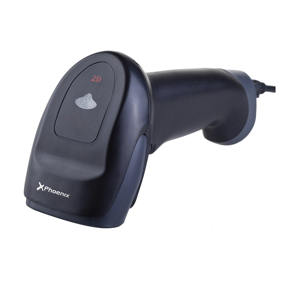 Lector codigo de barras laser con cable usb phoenix phscanbarcode2d 2d 1d y ccd - lector codigo qr - 300 escaneos por seg - negro 1 Lector codigo de barras laser con cable usb phoenix phscanbarcode2d 2d 1d y ccd - lector codigo qr - 300 escaneos por seg - negro