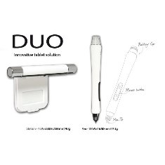 Duo for laptop convierte cualquier pantalla en un tablet pc blanco