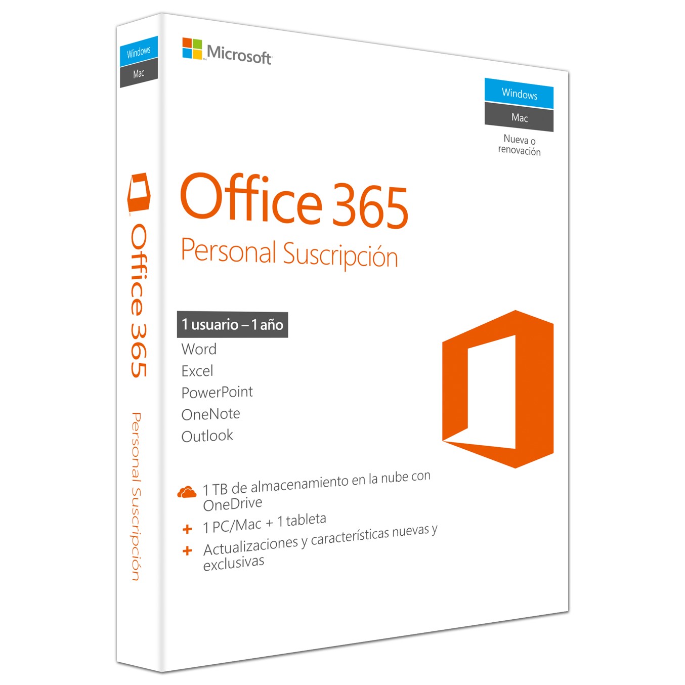 Office 365  personal esd (descarga directa) 1 año