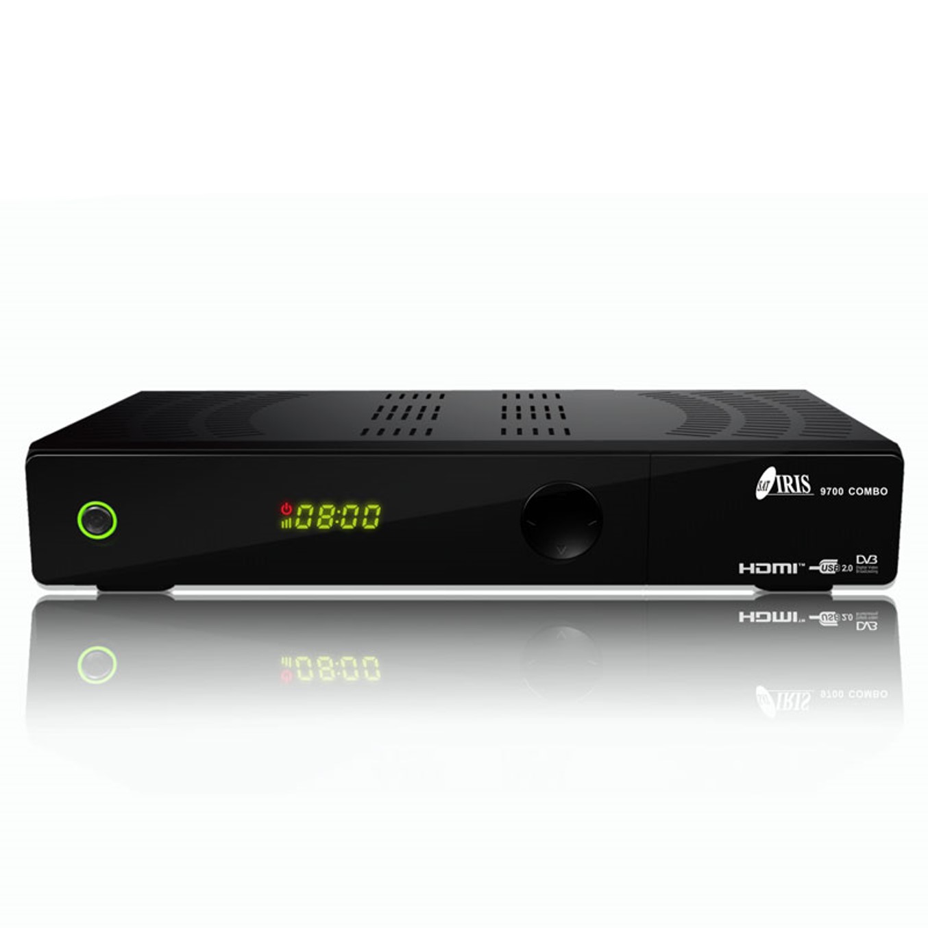 Receptor satelite de sobremesa iris rd9700combo - pvr - lector de tarjetas - reproductor multimedia - usb 2.0 - hdmi
