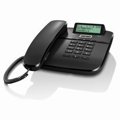 Telefono fijo gigaset da611 negro 100 numerio agenda -  10 melodias
