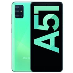 Telefono movil smartphone samsung galaxy a51 blue 6.5pulgadas -  128gb rom -  4gb ram -  48+12+5+5 mpx -  32 mpx -  dual sim -  lector de huella
