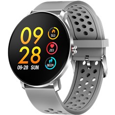 Pulsera reloj deportiva denver sw - 171 gris -  smartwatch -  ips -  1.3pulgadas -   bluetooth -  ip67