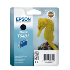 Cartucho tinta epson t0481 negra 13ml stylus photo r200 - 220 - 300 - 320 - rx500 - rx600 - 620 - 640n - caballito de mar 1 Cartucho tinta epson t0481 negra 13ml stylus photo r200 - 220 - 300 - 320 - rx500 - rx600 - 620 - 640n - caballito de mar