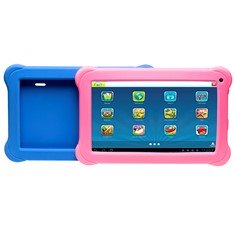 Tablet denver 10.1pulgadas - wifi - 0.3mpx - 16gb rom - 1 gb ram - 4400mah para niños + fundas azul y rosa