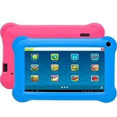 Tablet denver 7pulgadas - wifi - 2mpx - 16gb rom - 1 gb ram - 2400mah para niños + fundas azul y rosa
