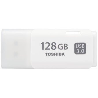 Memoria usb 3.0 toshiba 128gb hayabusa blanca