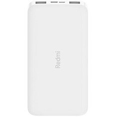 Bateria externa portatil xiaomi redmi power bank 10000 mah blanco