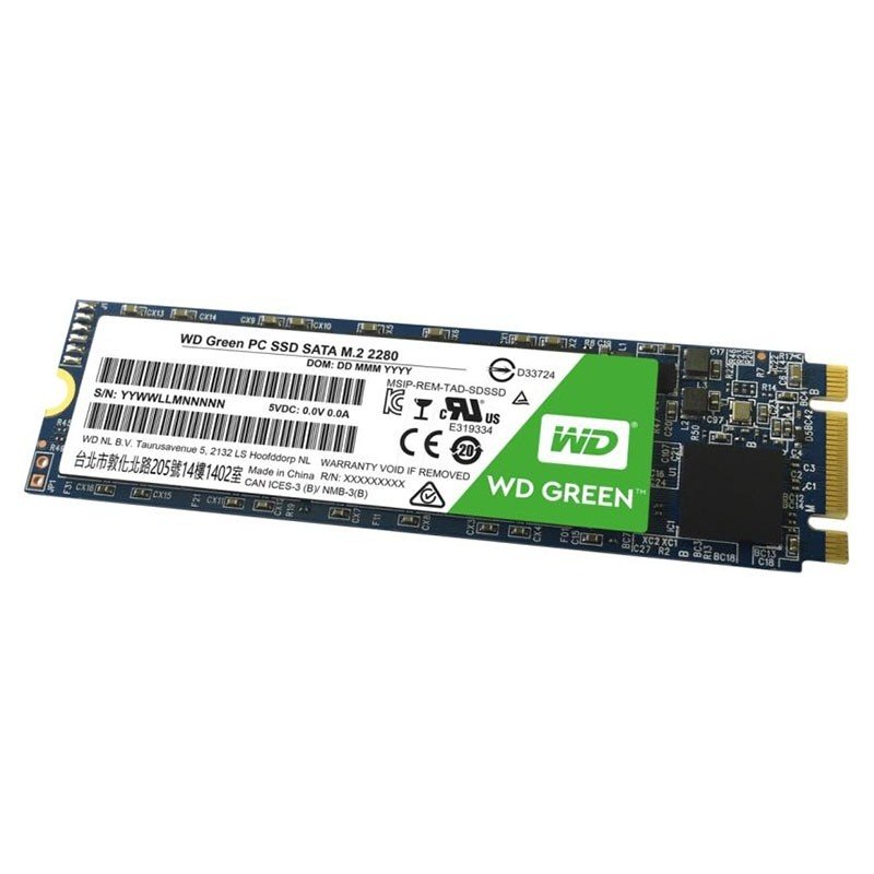 Disco duro interno solido hdd ssd wd western digital green wds120g2g0b 120gb m Disco duro interno solido hdd ssd wd western digital green wds120g2g0b 120gb m.2 7mm sata gen 3