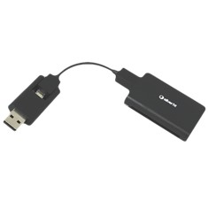 Lector de tarjetas silver ht  usb 2.0 otg - doble conexion