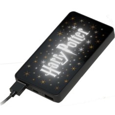 Bateria externa portatil power bank tribe 6000mah led light harry