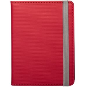 Funda universal silver ht para ebook wave 6pulgadas roja