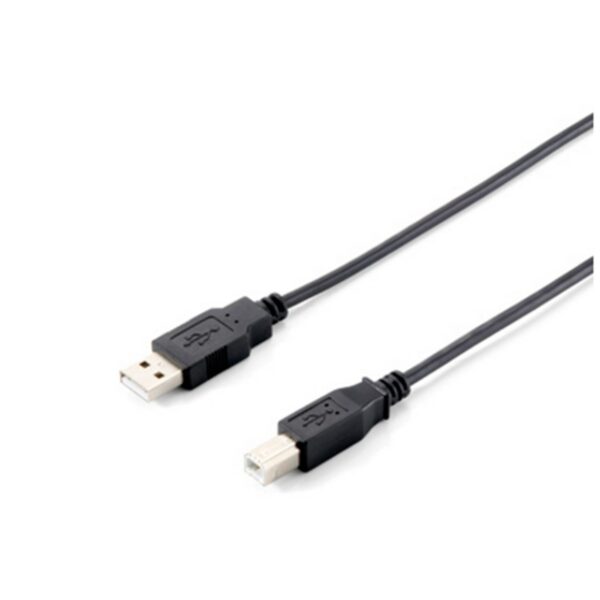 Cable impresora equip usb a -  usb b -  macho - macho -  5m -  negro