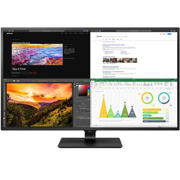 Monitor led lg ips 43un700 - b 42.5pulgadas 3840 x 2160 8ms hdmi display port altavoces