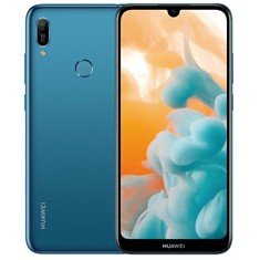 Telefono movil smartphone huawei y6 2019 blue -  6.09pulgadas -  32gb rom -  2gb ram -  13 mpx -  8 mpx -  quad core -  huella -  desbloqueo facial
