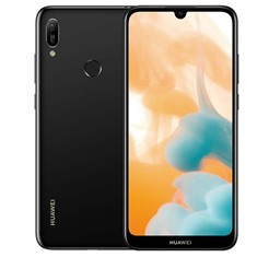 Telefono movil smartphone huawei y6 2019 negro -  6.09pulgadas -  32gb rom -  2gb ram -  13 mpx -  8 mpx -  quad core -  huella -  desbloqueo facial