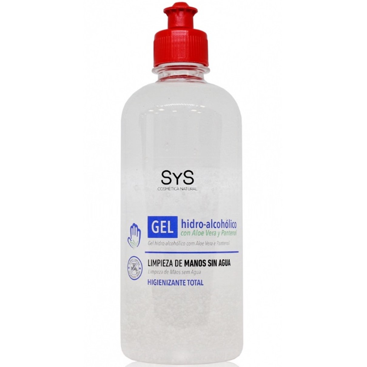 Gel hidroalcoholico con aloe vera 500ml