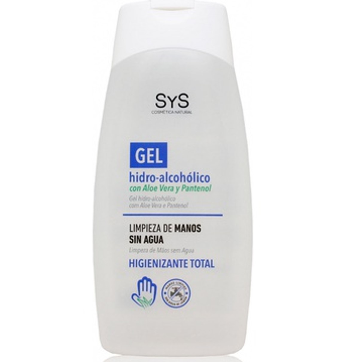 Gel hidroalcoholico con aloe vera 250ml